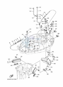 F350AETX drawing BOTTOM-COVER-2