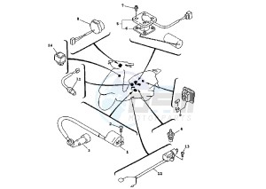 XC FLY ONE R 150 drawing ELECTRICAL DEVICES