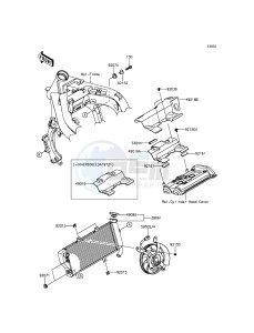 ER-6N ER650EFF XX (EU ME A(FRICA) drawing Radiator