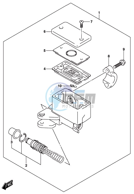 FRONT MASTER CYLINDER