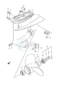 DF 50 drawing Gear Case