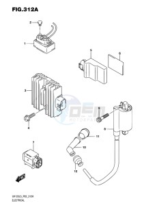 UH125 BURGMAN EU drawing ELECTRICAL