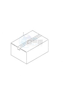 DF 25 V-Twin drawing Remocon Parts Set