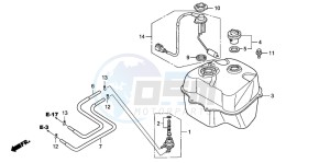 SCV100 LEAD drawing FUEL TANK