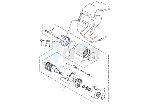 YFA BREEZE 125 drawing STARTING MOTOR