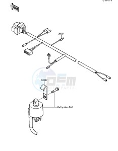 KXT 250 B [TECATE] (B2) [TECATE] drawing CHASSIS ELECTRICAL EQUIPMENT