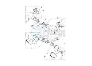 FZ6 FAZER ABS 600 drawing FLASHER LIGHT