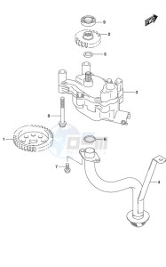 DF 200AP drawing Oil Pump