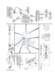 F250GETU drawing MAINTENANCE-PARTS