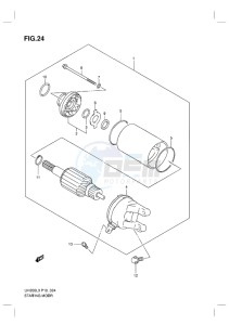 UH200G BURGMAN EU drawing STARTING MOTOR