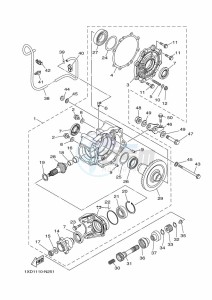 YXM700E YX70MPP (BHFF) drawing DRIVE SHAFT