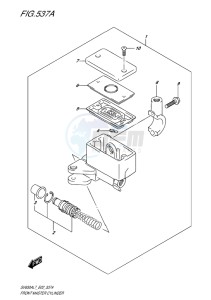 SV650 ABS EU drawing FRONT MASTER CYLINDER