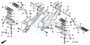 CBF1000SA UK - (E / ABS MKH) drawing STEP