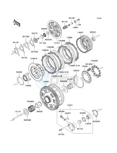 ZG 1400 B [CONCOURS 14] (8F-9F) B8F drawing CLUTCH