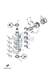 F80A drawing CRANKSHAFT--PISTON