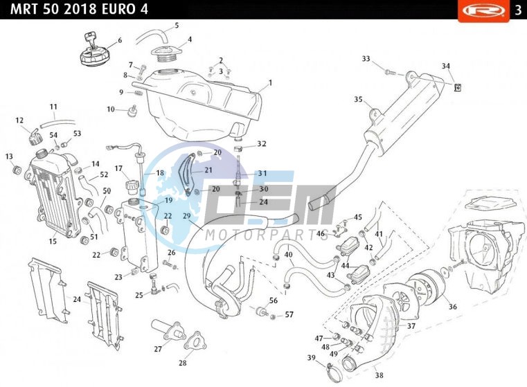 TANK-EXHAUST-RADIATOR