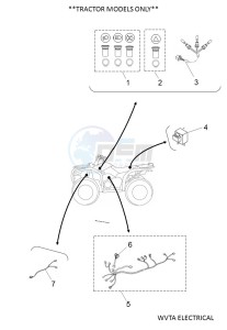 YFM700FWBD KODIAK 700 EPS (B5KS) drawing WVTA ELECTRICAL