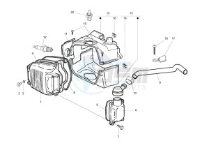 LXV 125 4T ie E3 drawing Cylinder head cover