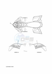 YFM700R YFM70RSBK (2LSN) drawing GRAPHICS