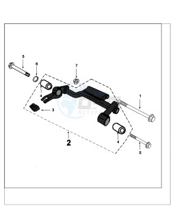 TWEET 50 YO drawing ENGINE BRACKET