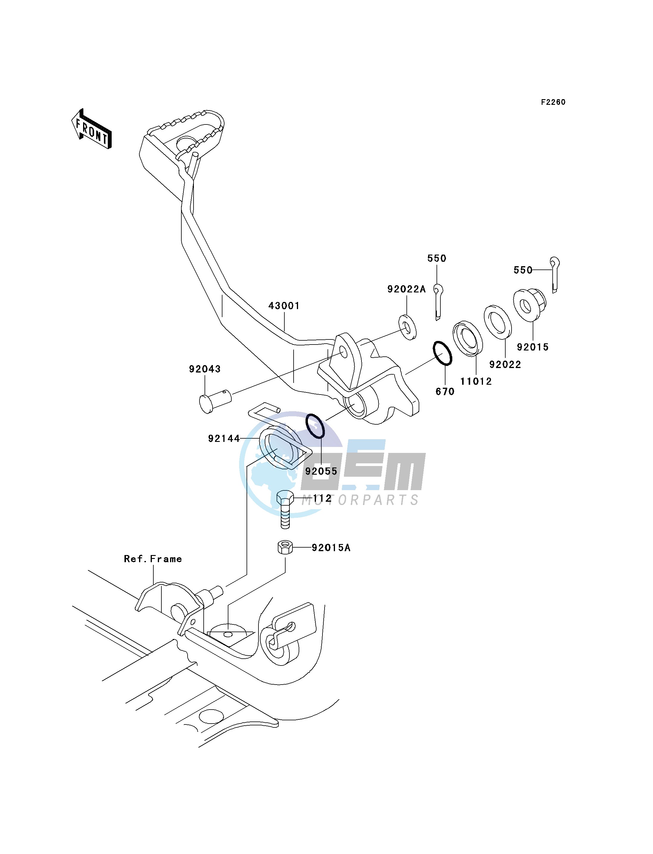 BRAKE PEDAL