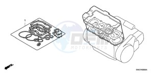 CBR1000RRA Europe Direct - (ED / HRC) drawing GASKET KIT A