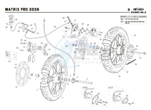 RS2-50-MATRIX-PRO-BLUE drawing WHEEL - BRAKES