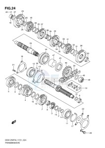 GSX1250FA (E21) drawing TRANSMISSION