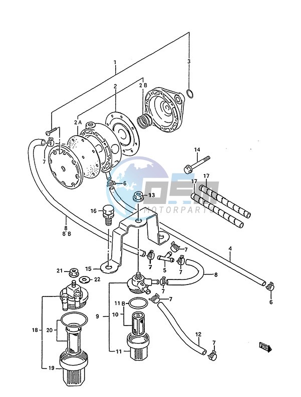 Fuel Pump (1995 to 1997)