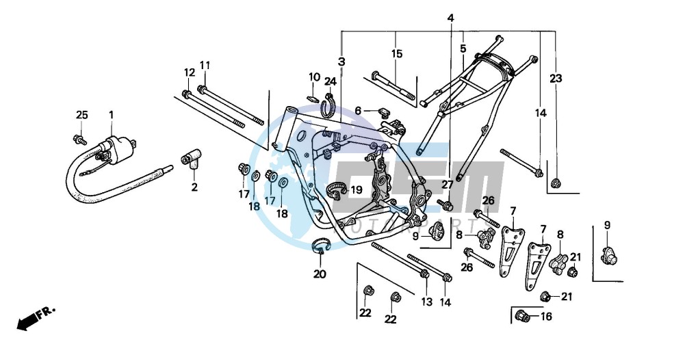 FRAME BODY/IGNITION COIL