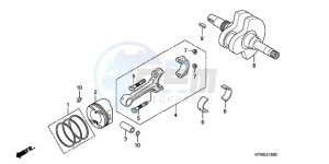 SH300AR9 UK - (E / ABS MKH SPC) drawing CRANKSHAFT/PISTON