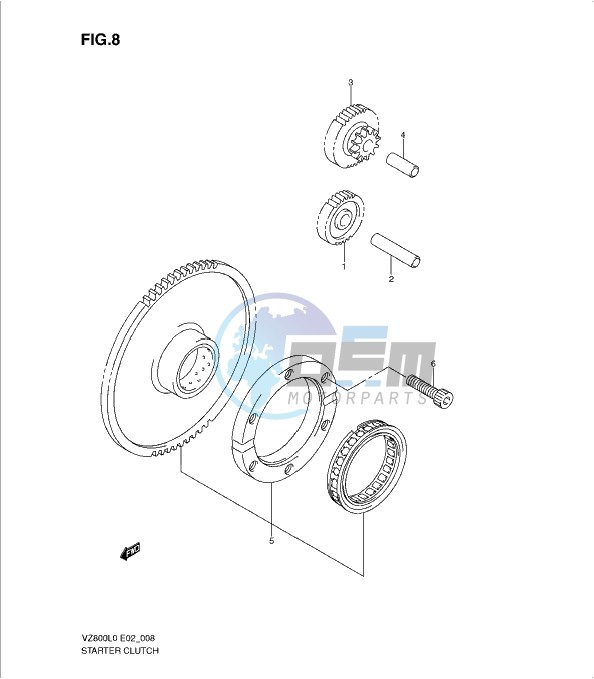 STARTER CLUTCH