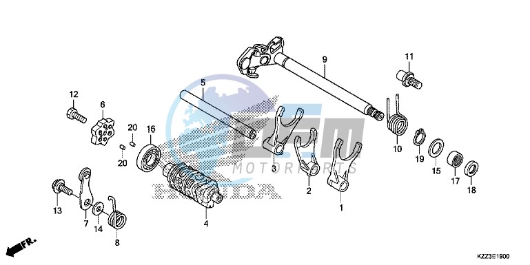 GEARSHIFT DRUM