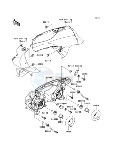 ER-6f EX650CBF GB XX (EU ME A(FRICA) drawing Headlight(s)