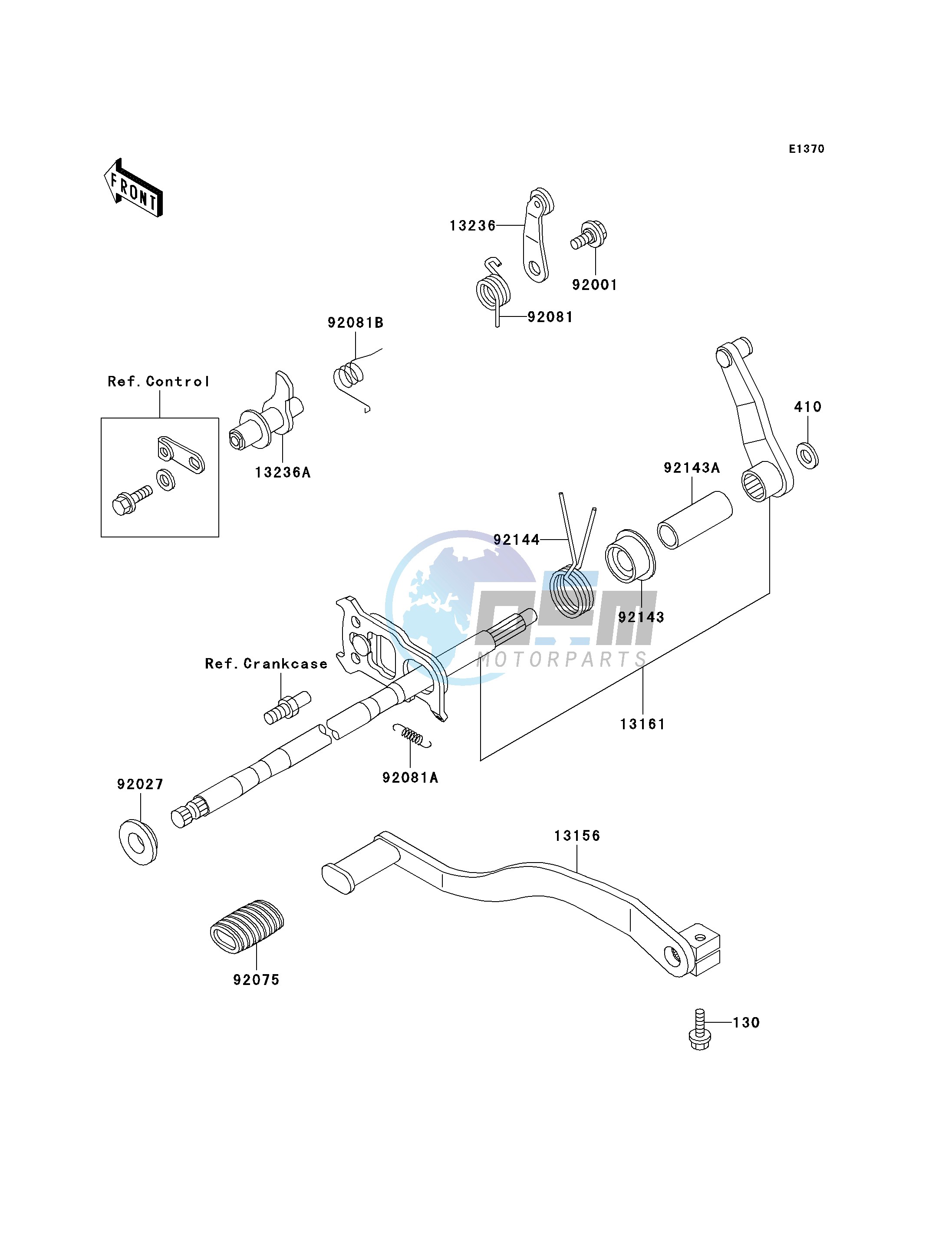 GEAR CHANGE MECHANISM