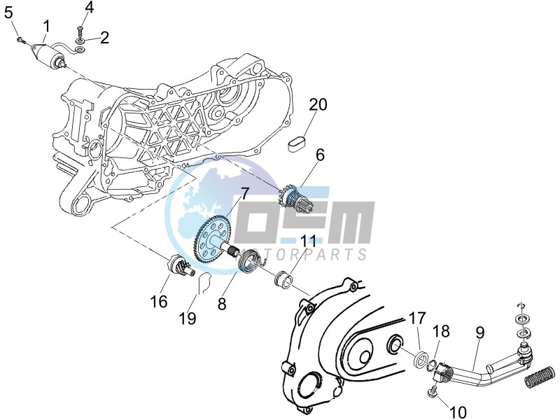 Starter - Electric starter