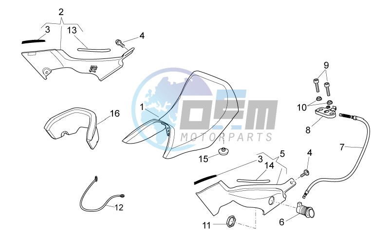 Saddle-Central body