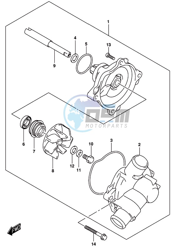 WATER PUMP