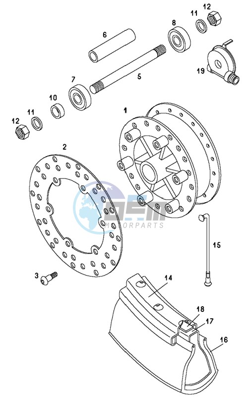 Front wheel