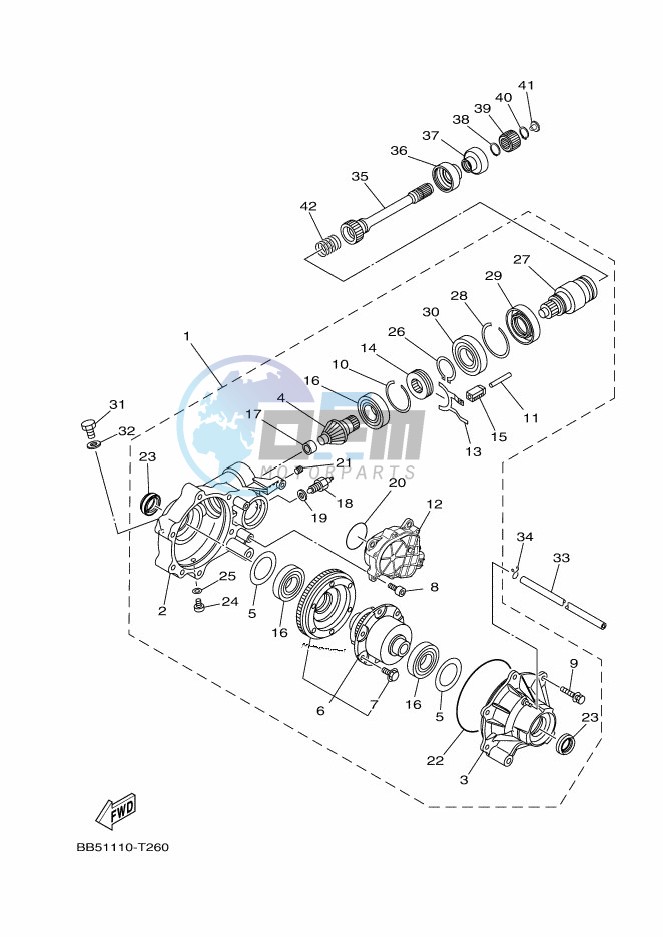 FRONT DIFFERENTIAL