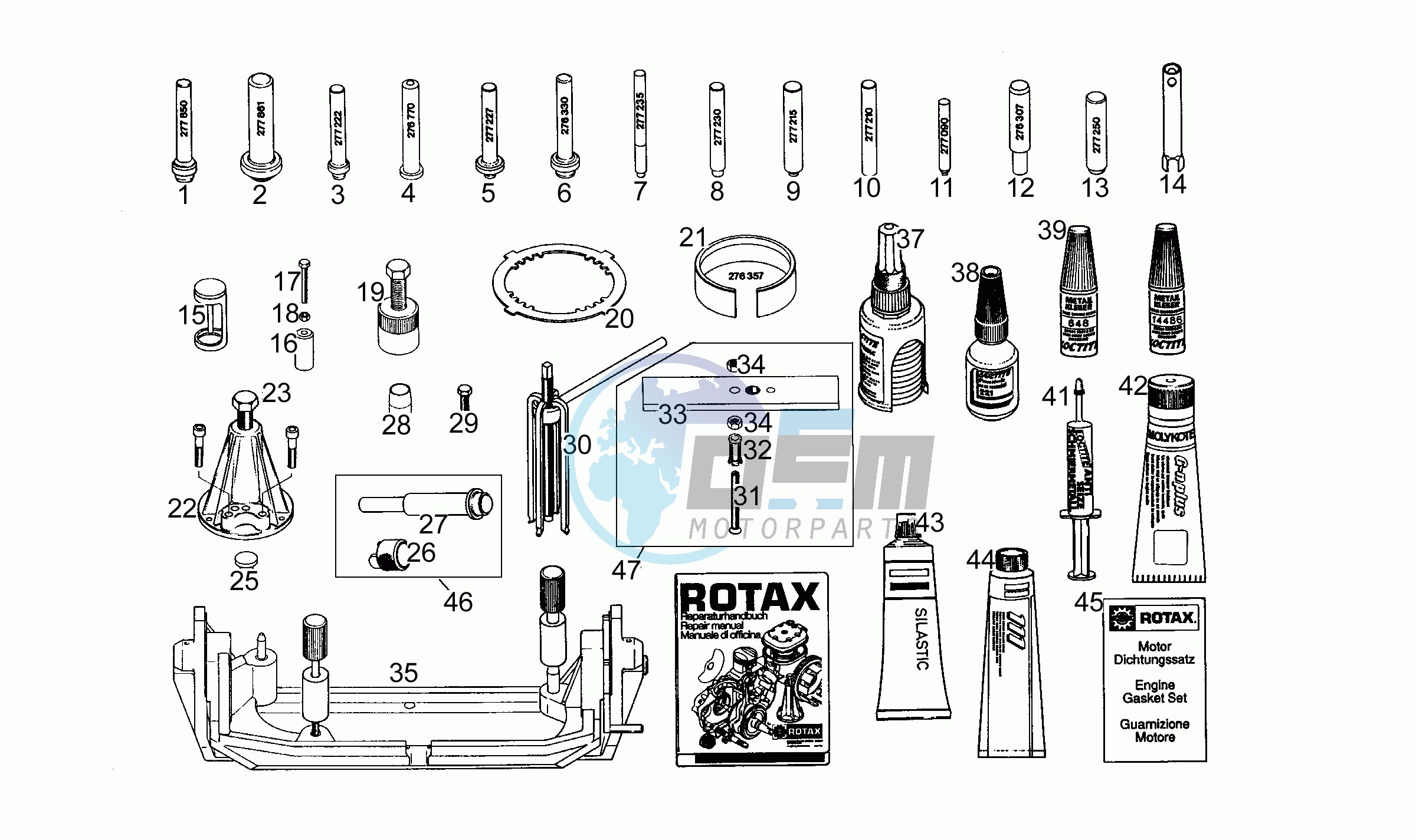 Special tools N-S