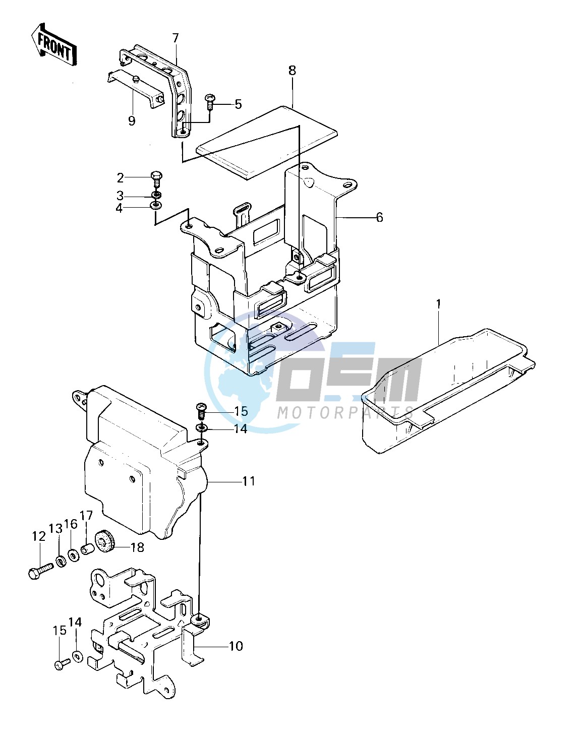 BATTERY CASE_TOOL CASE -- 80 KZY 50-E1- -