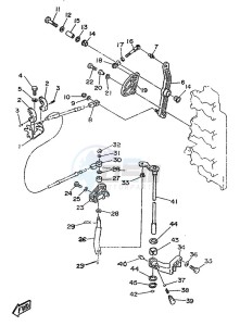 225B drawing THROTTLE-CONTROL