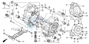 FJS600A SILVER WING drawing CRANKCASE