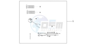 CBF1000S9 Ireland - (EK) drawing HEATED GRIPS