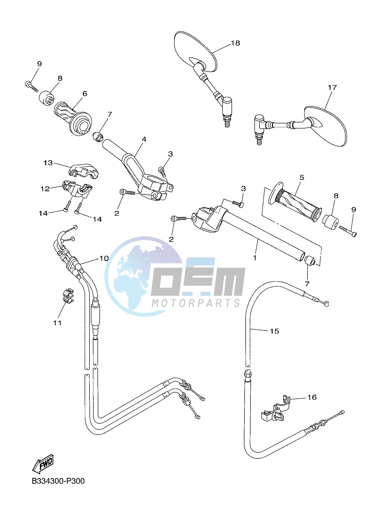 STEERING HANDLE & CABLE