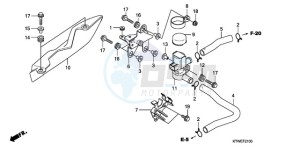 SH300AR9 Europe Direct - (ED / ABS) drawing AIR INJECTION VALVE