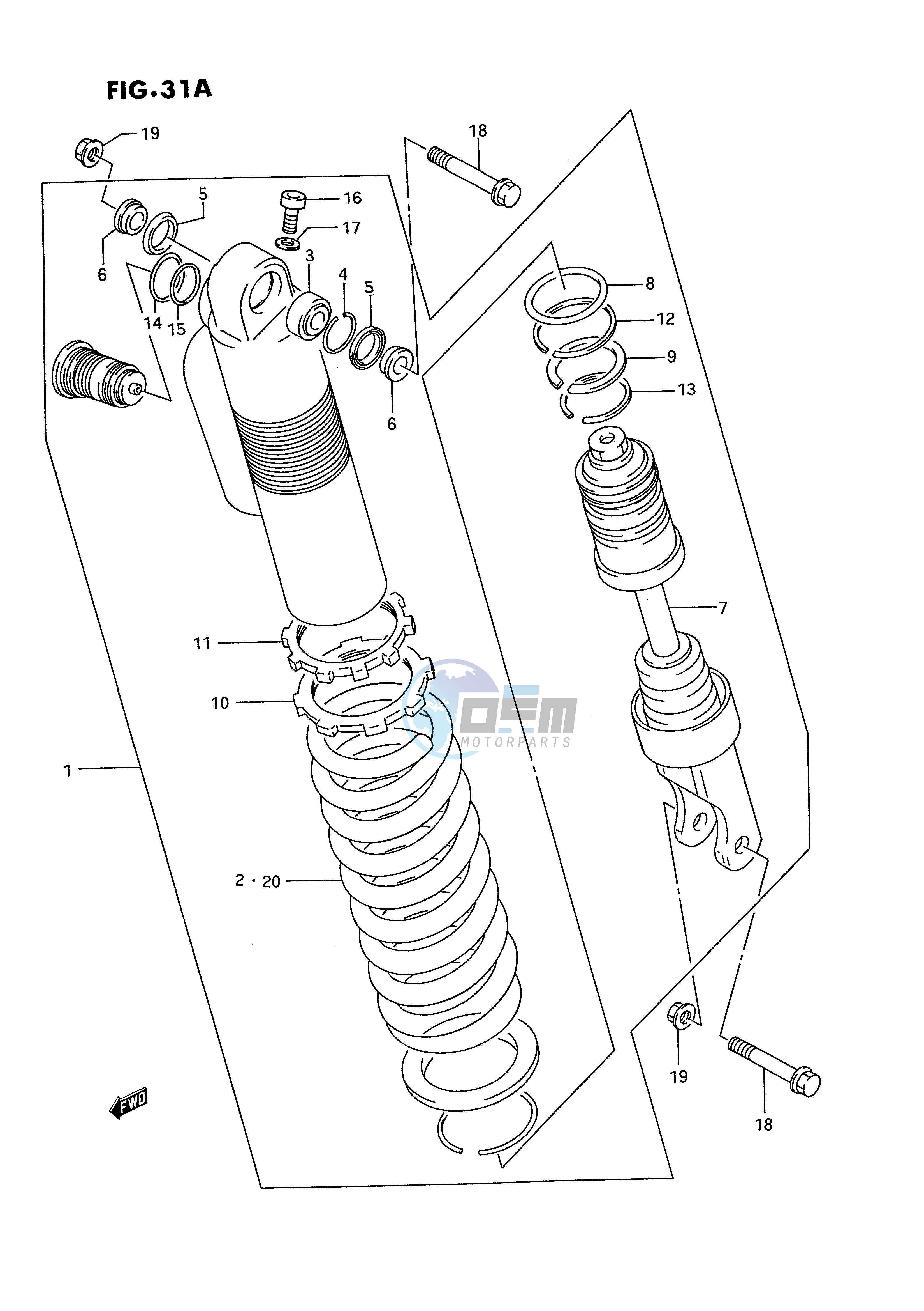 SHOCK ABSORBER (MODEL P)