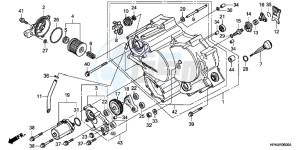 NC750XAH Europe Direct - (ED) drawing SEAT COWL