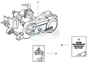 NRG 50 power DD (UK) UK drawing Engine assembly